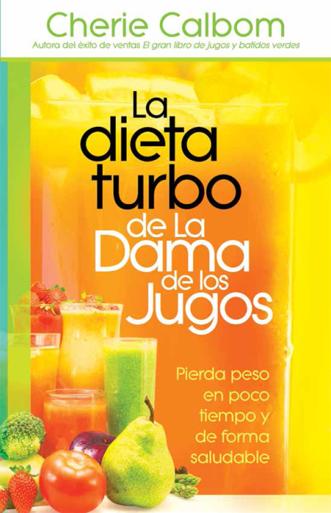 Cover image for book La dieta turbo de La Dama de los jugos