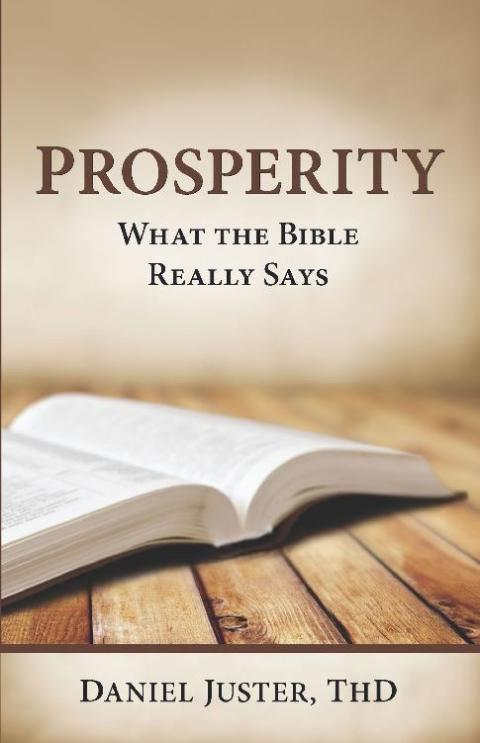 Cover image for book Prosperity - What The Bible Really Says