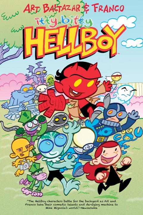Cover image for book Itty Bitty Hellboy