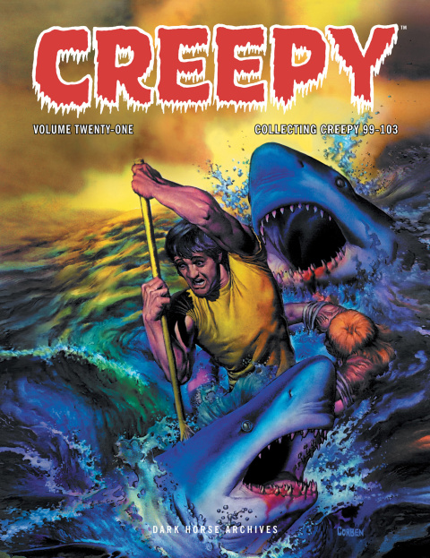 Cover image for book Creepy Archives Volume 21