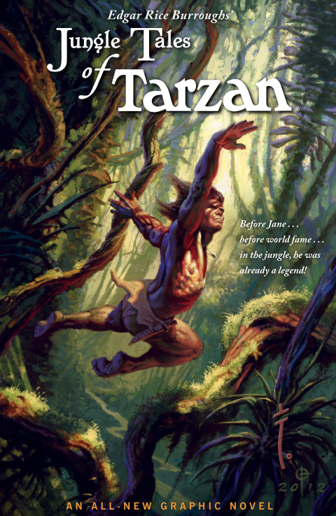 Cover image for book Edgar Rice Burroughs' Jungle Tales of Tarzan