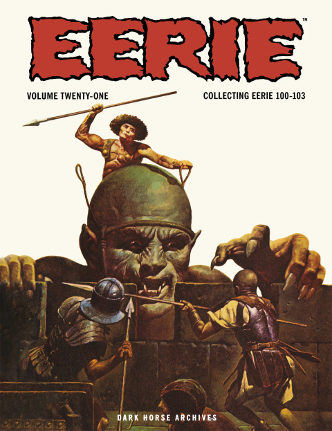 Cover image for book Eerie Archives Volume 21