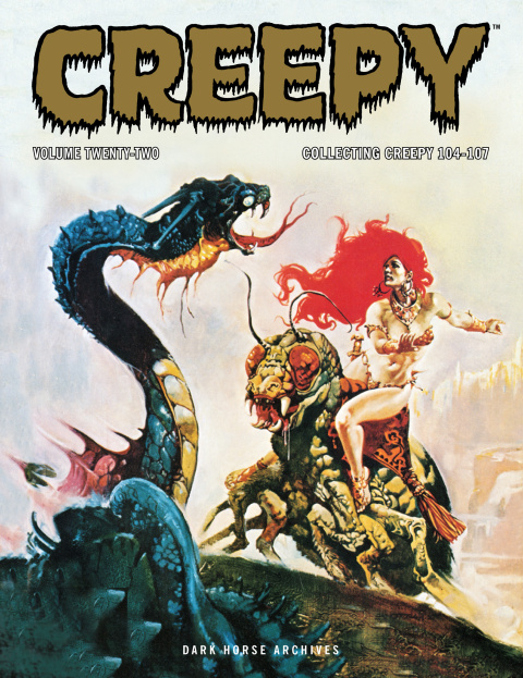 Cover image for book Creepy Archives Volume 22