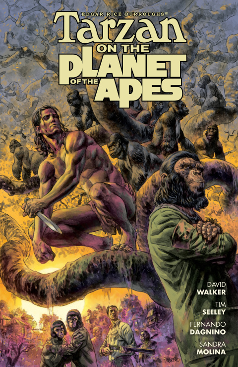Cover image for book Tarzan on the Planet of the Apes