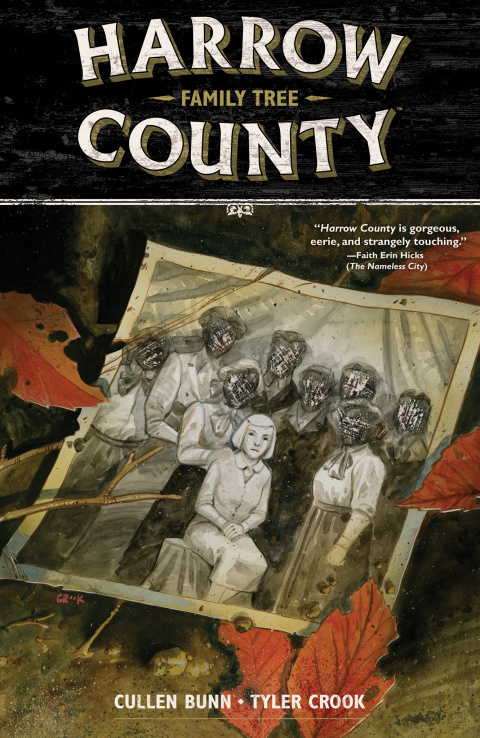 Cover image for book Harrow County Volume 4: Family Tree