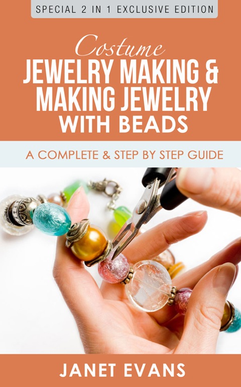 Cover image for book Costume Jewelry Making & Making Jewelry With Beads : A Complete & Step by Step Guide