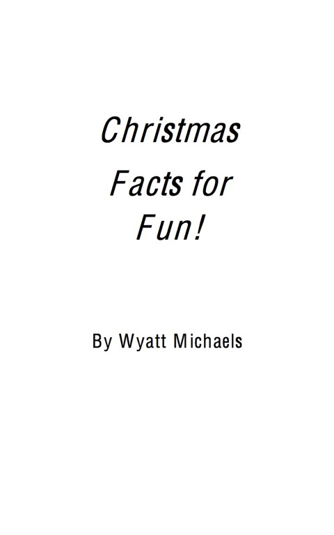 Cover image for book Christmas Facts for Fun!