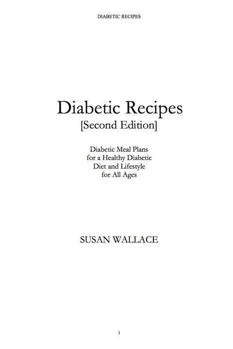 Cover image for book Diabetic Recipes [Second Edition]