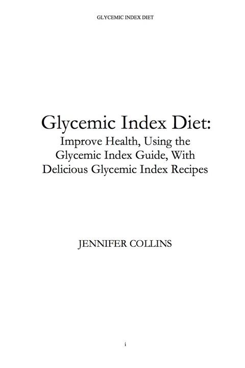 Cover image for book Glycemic Index Diet