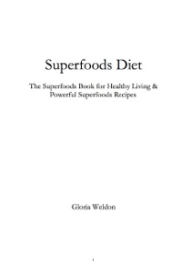 Omslagafbeelding: Superfoods Diet