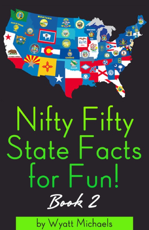 Cover image for book Nifty Fifty State Facts for Fun! Book 2