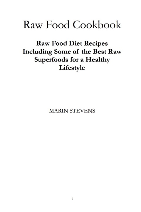 Cover image for book Raw Food Cookbook