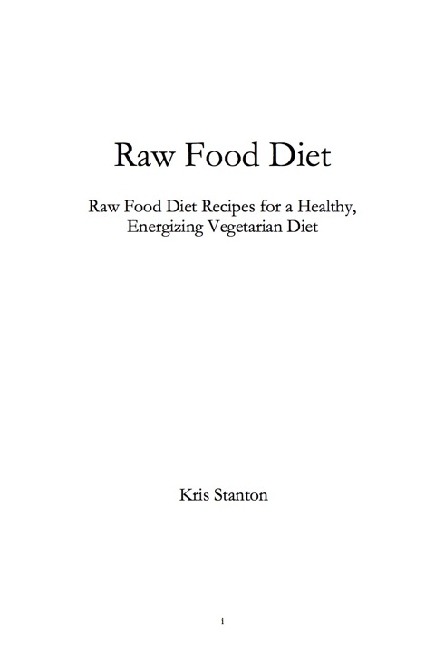 Cover image for book Raw Food Diet
