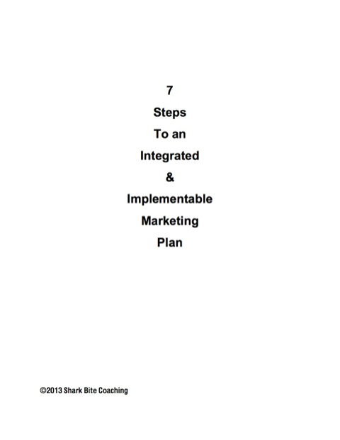 Cover image for book 7 Steps to an Integrated & Implementable Marketing Plan