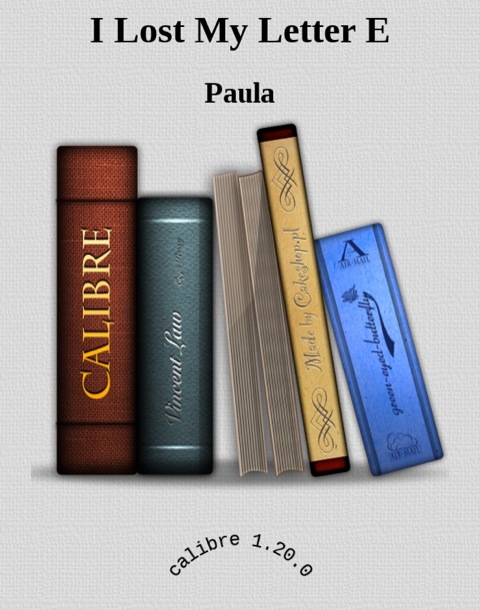Cover image for book I Lost My Letter E