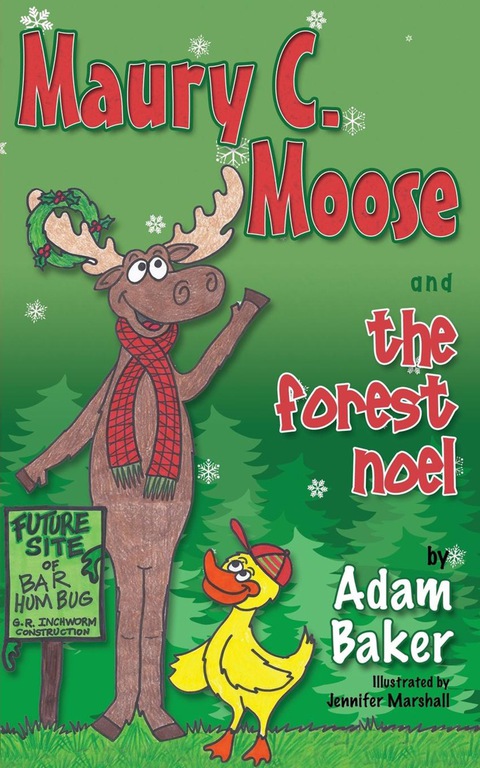 Cover image for book Maury C. Moose and the Forest Noel