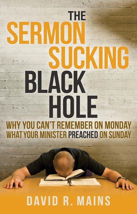 Cover image for book The Sermon Sucking Black Hole
