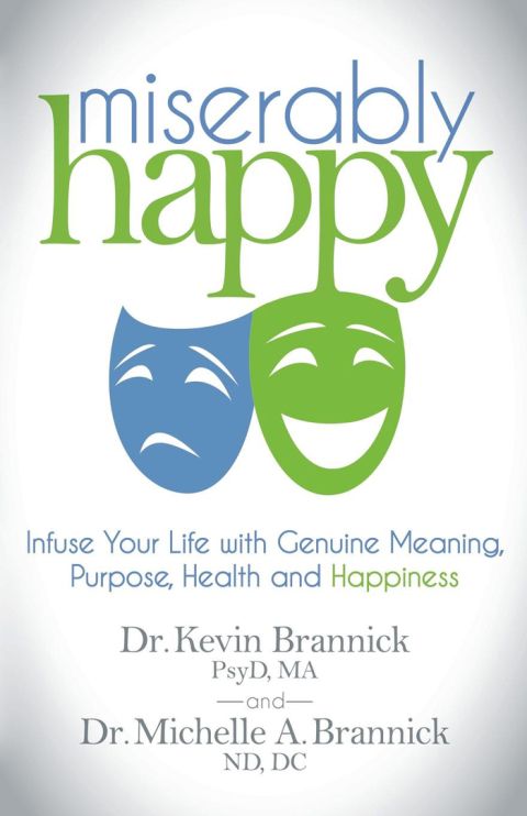 Cover image for book Miserably Happy