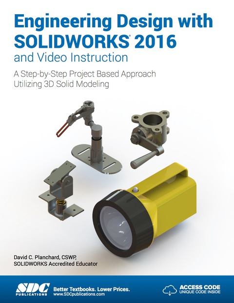 Cover image for book Engineering Design with SOLIDWORKS 2016 and Video Instruction