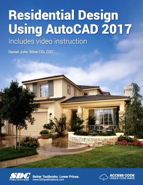 Cover image for book Residential Design Using AutoCAD 2017