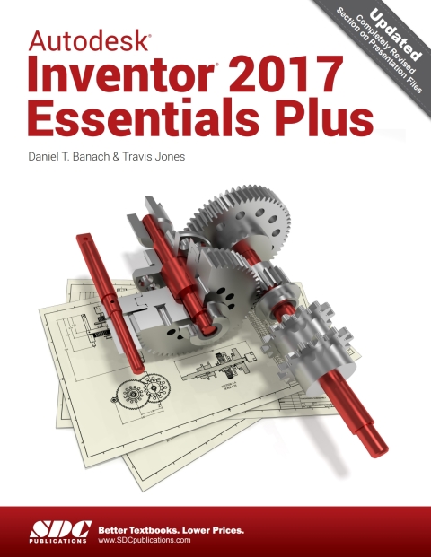 Cover image for book Autodesk Inventor 2017 Essentials Plus