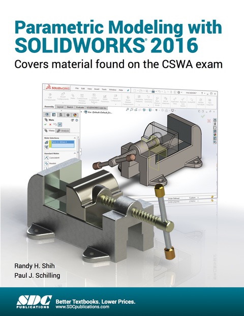 Cover image for book Parametric Modeling with SOLIDWORKS 2016
