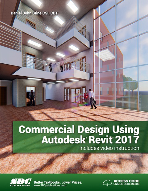 Cover image for book Commercial Design Using Autodesk Revit 2017