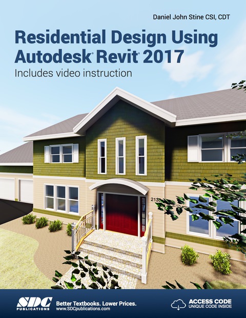 Cover image for book Residential Design Using Autodesk Revit 2017