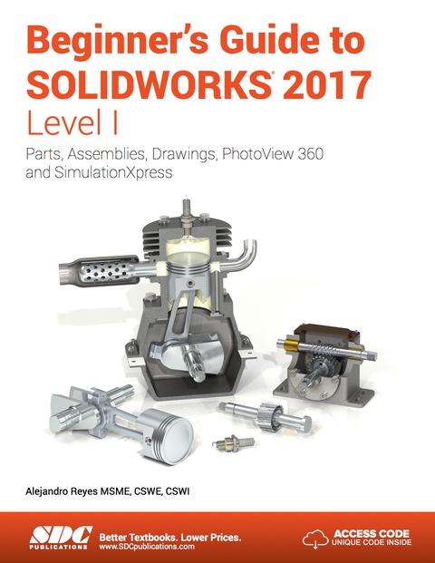 Cover image for book Beginner's Guide to SOLIDWORKS 2017 - Level I