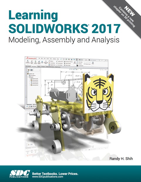Cover image for book Learning SOLIDWORKS 2017