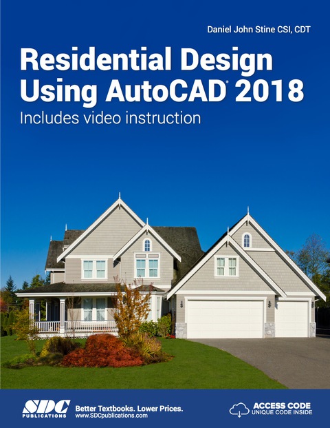 Cover image for book Residential Design Using AutoCAD 2018