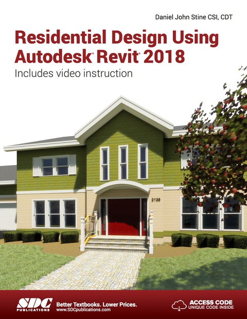 Cover image for book Residential Design Using Autodesk Revit 2018