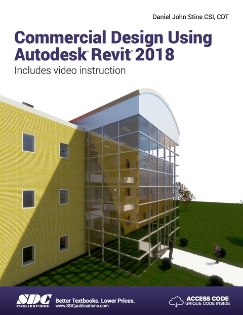 Cover image for book Commercial Design Using Autodesk Revit 2018
