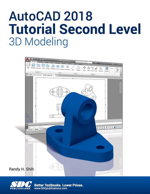 Cover image for book AutoCAD 2018 Tutorial Second Level 3D Modeling