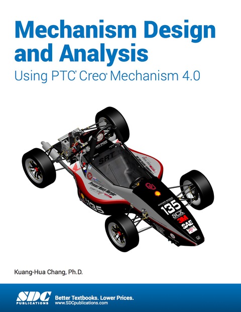 Cover image for book Mechanism Design and Analysis Using PTC Creo Mechanism 4.0