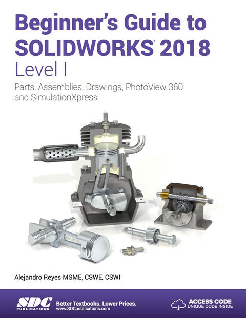 Cover image for book Beginner's Guide to SOLIDWORKS 2018 - Level I
