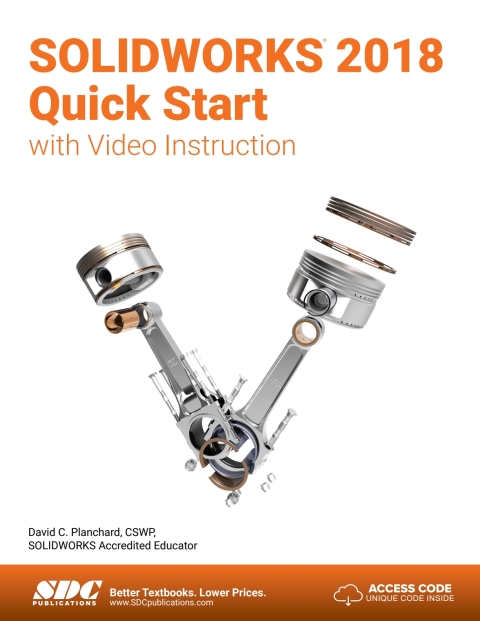Cover image for book SOLIDWORKS 2018 Quick Start with Video Instruction