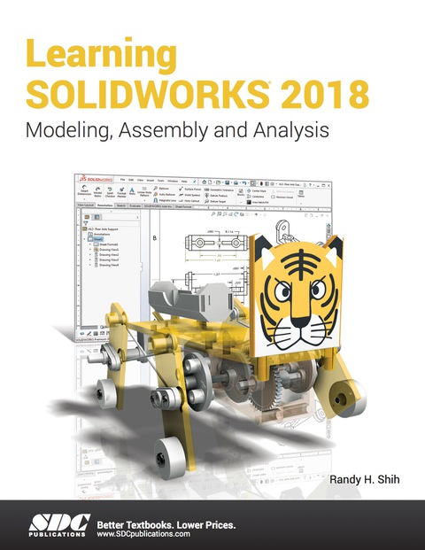 Cover image for book Learning SOLIDWORKS 2018