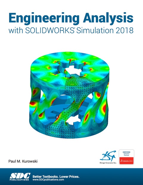 Cover image for book Engineering Analysis with SOLIDWORKS Simulation 2018