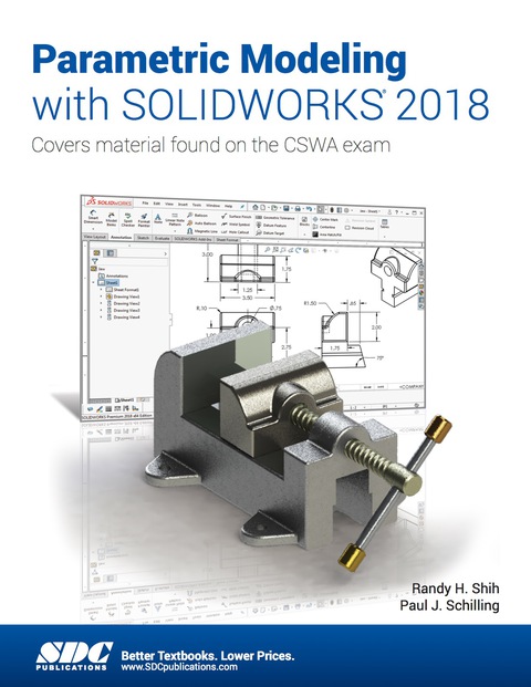 Cover image for book Parametric Modeling with SOLIDWORKS 2018