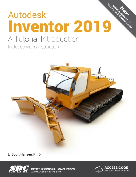 Cover image for book Autodesk Inventor 2019