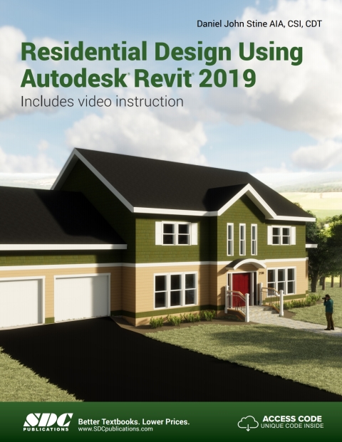 Cover image for book Residential Design Using Autodesk Revit 2019
