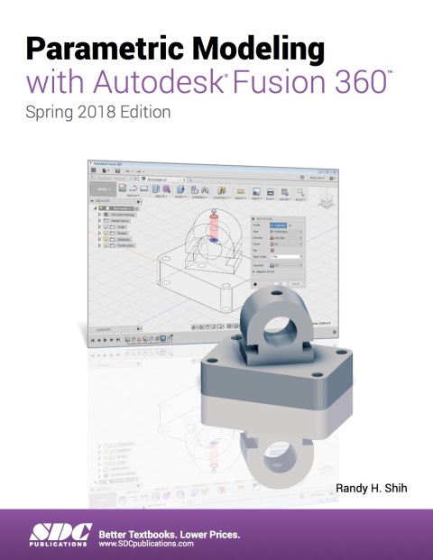 Cover image for book Parametric Modeling with Autodesk Fusion 360