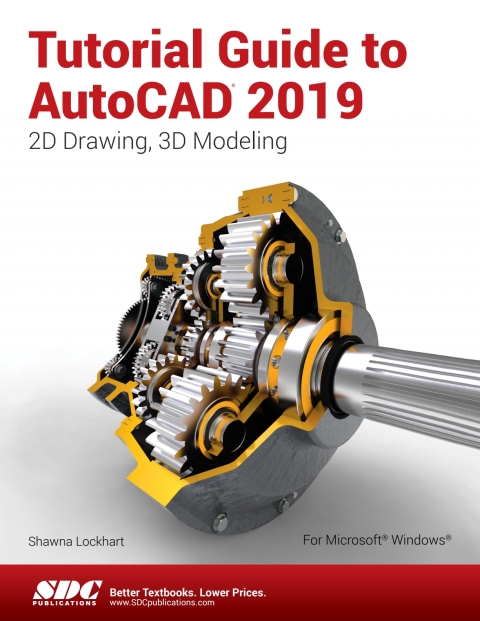 Cover image for book Tutorial Guide to AutoCAD 2019