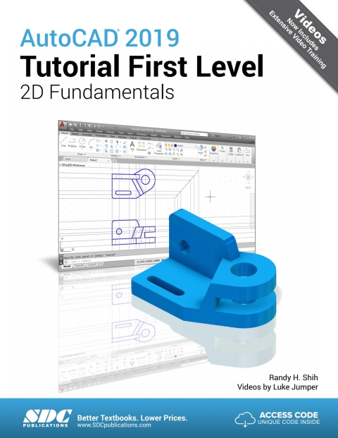 Cover image for book AutoCAD 2019 Tutorial First Level 2D Fundamentals