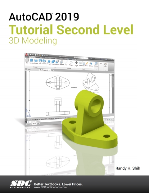 Cover image for book AutoCAD 2019 Tutorial Second Level 3D Modeling