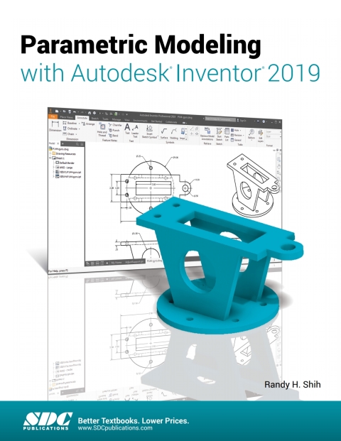 Cover image for book Parametric Modeling with Autodesk Inventor 2019