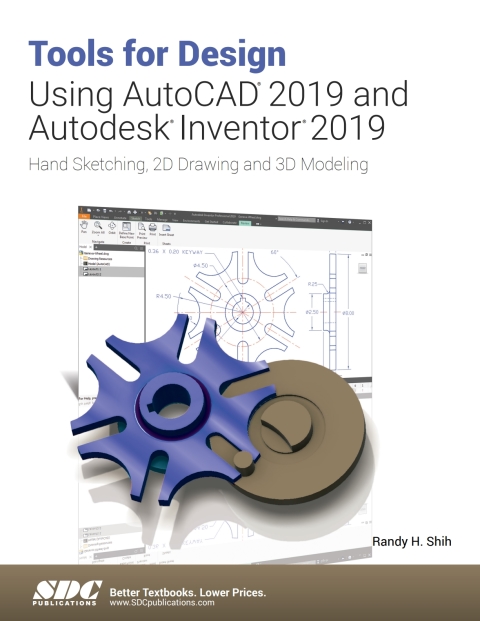 Cover image for book Tools for Design Using AutoCAD 2019 and Autodesk Inventor 2019