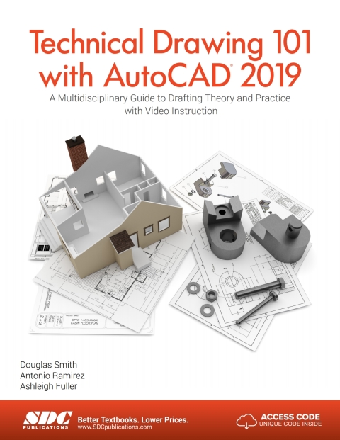 Cover image for book Technical Drawing 101 with AutoCAD 2019