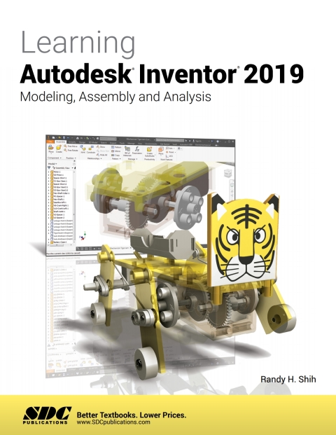 Cover image for book Learning Autodesk Inventor 2019
